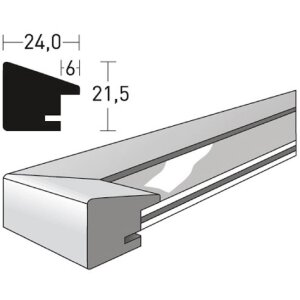 Cornice in legno Essential 60x80 cm in palissandro