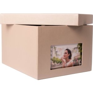 xl photo box Kandra 700 foto 13x18 cm taupe metallic