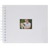 HNFD Album a spirale BULDANA bianco a righe 23x17 cm 40 pagine bianche