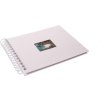 HNFD Album a spirale BULDANA bianco a righe 23x17 cm 40 pagine bianche
