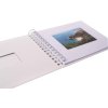 HNFD Album a spirale BULDANA bianco a righe 23x17 cm 40 pagine bianche