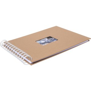 HNFD Album a spirale BULDANA kraft 23x17 cm 40 pagine bianche