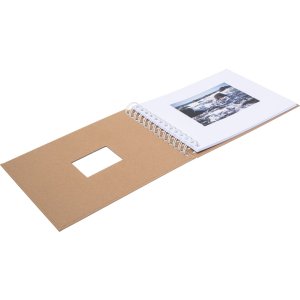 HNFD Album a spirale BULDANA kraft 23x17 cm 40 pagine bianche