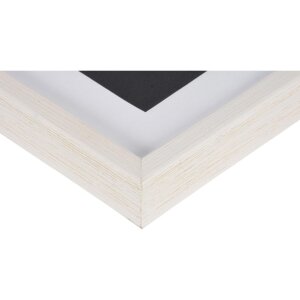 Cornice in legno Viola 10x15 cm bianco