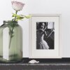 Cornice in legno Viola 10x15 cm bianco