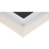 Cornice in legno Viola 10x15 cm bianco