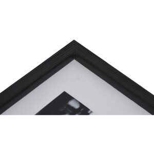 Cornice in legno Viola 10x15 cm nero