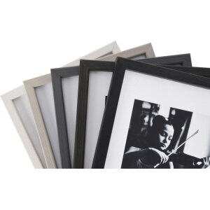 Cornice in legno Viola 10x15 cm nero