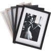 Cornice in legno Viola 10x15 cm nero