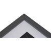 Cornice in legno Viola 10x15 cm Grigio scuro
