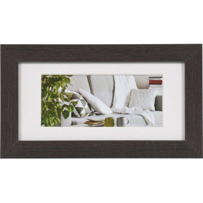 Cornice moderna 10x20 cm marrone scuro