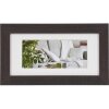 Cornice moderna 10x20 cm marrone scuro