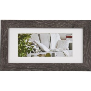 Henzo Cornice moderna 10x20 cm grigio scuro con...