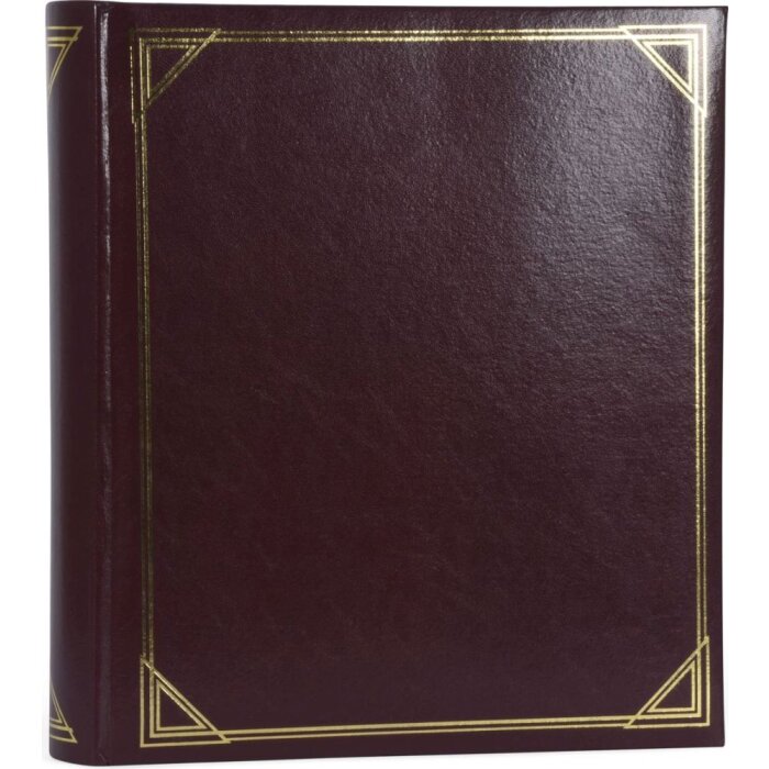 Henzo Album fotografico Promo rosso vino 29x33,5 cm 100 pagine bianche