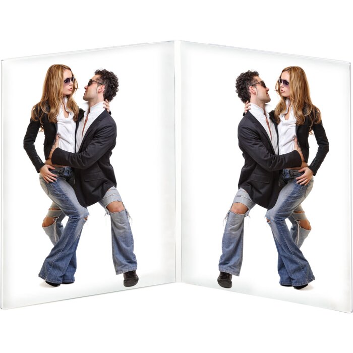 Walther Ritratto in acrilico Doppia cornice 2 foto 13x18 cm