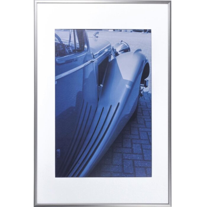 Telaio in alluminio Henzo Portofino 40x60 cm grigio scuro con passe-partout 30x45 cm