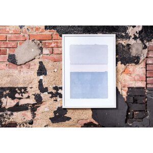 Henzo Cornice moderna 60x90 cm bianco