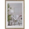 Cornice moderna 60x90 cm marrone medio