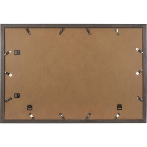 Henzo Cornice moderna 60x90 cm grigio scuro con passepartout 50x75 cm