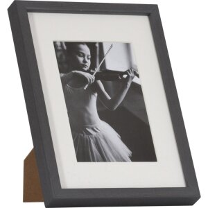 Cornice in legno Viola 13x18 cm grigio scuro