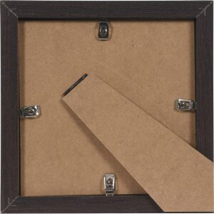 Cornice moderna 15x15 cm marrone scuro
