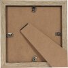 Henzo Cornice moderna 15x15 cm marrone medio con passepartout 10x10 cm
