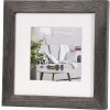 Cornice moderna 15x15 cm grigio scuro