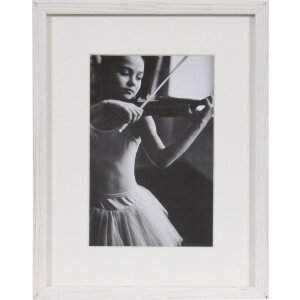 Cornice in legno Viola 15x20 cm bianco