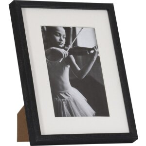 Cornice in legno Viola 15x20 cm nero