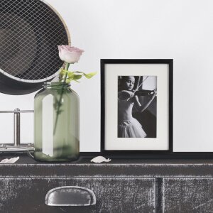 Cornice in legno Viola 15x20 cm nero
