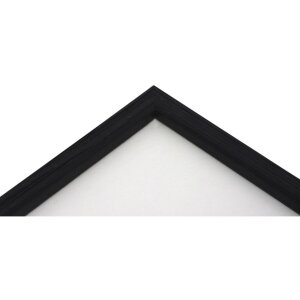 Cornice in legno Viola 15x20 cm nero