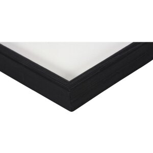 Cornice in legno Viola 15x20 cm nero