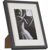 Cornice in legno Viola 15x20 cm grigio scuro