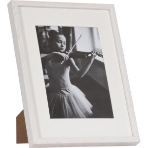 Cornice in legno Viola 18x24 cm bianco