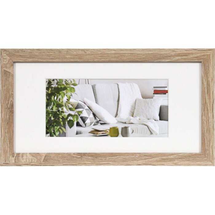 Henzo Cornice moderna 15x30 cm marrone medio