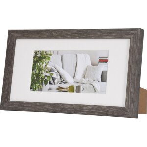 Henzo Cornice moderna 15x30 cm grigio scuro