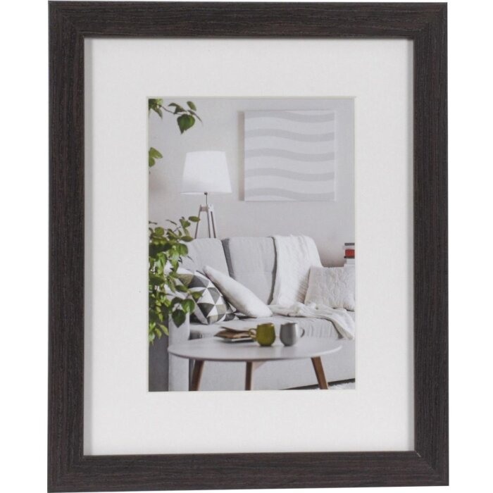 Cornice moderna 20x25 cm marrone scuro