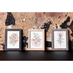 Cornice moderna 20x25 cm marrone medio