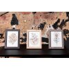 Cornice moderna 20x25 cm marrone medio