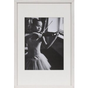 Cornice in legno Viola 20x30 cm bianco