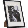 Cornice in legno Viola 20x30 cm nero