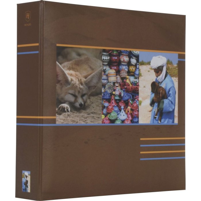 Henzo Stock Album Terra 200 foto 10x15 cm marrone