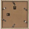 Henzo Cornice moderna 30x30 cm marrone medio con passepartout 18x18 cm