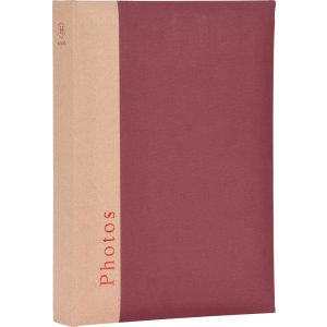 Henzo Stock Album Capitolo 300 foto 10x15 cm rosso vino