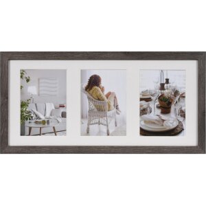 Galleria fotografica Moderna 23x50 cm grigio scuro 3 foto...