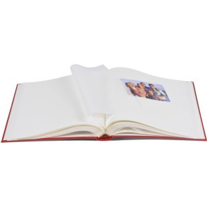 Henzo Jumbo Photo Album Nexus rosso 29x32 cm 100 pagine bianche