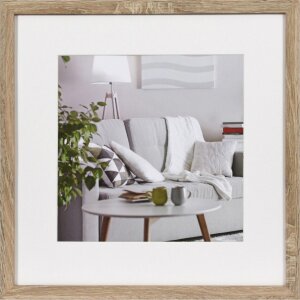Henzo Cornice moderna 40x40 cm marrone medio con...