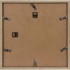 Henzo Cornice moderna 40x40 cm marrone medio con passepartout 28x28 cm