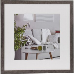 Henzo Cornice moderna 40x40 cm grigio scuro con...