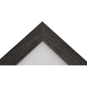 Henzo Cornice moderna 40x40 cm grigio scuro con passepartout 28x28 cm
